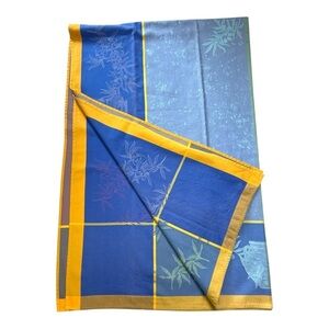 Les Tissages Du Soleil Cotton Tablecloth Made in France 94” x 62”